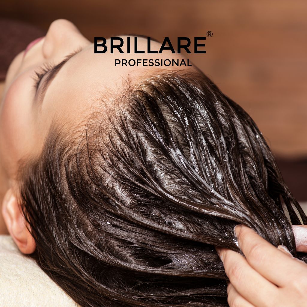 Brillare Ceramide Hair Protection Spa - Ideal hair spa for chemical-treated hair