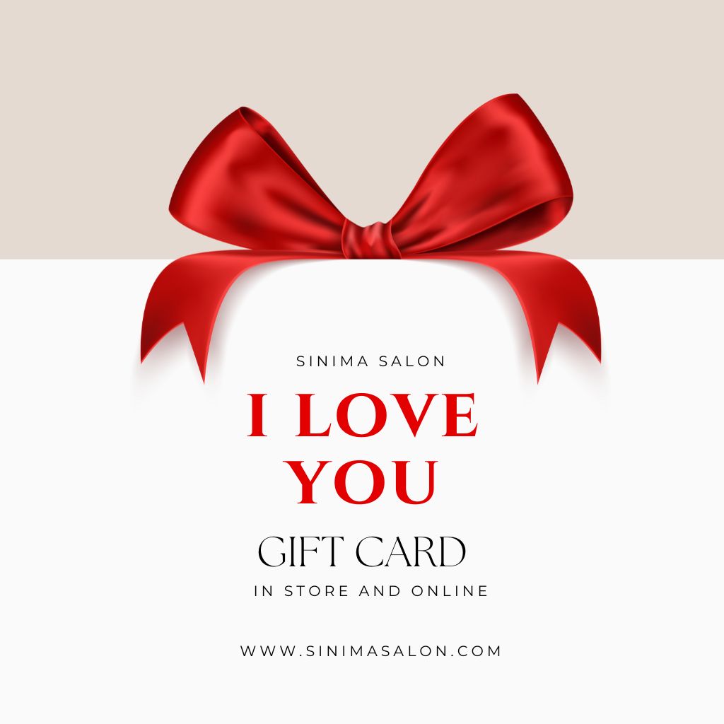 Give the Gift of Beauty and Wellness with the 'I Love You' Gift Card from Sinima Salon Kochi - A Perfect Surprise for Your Loved Ones