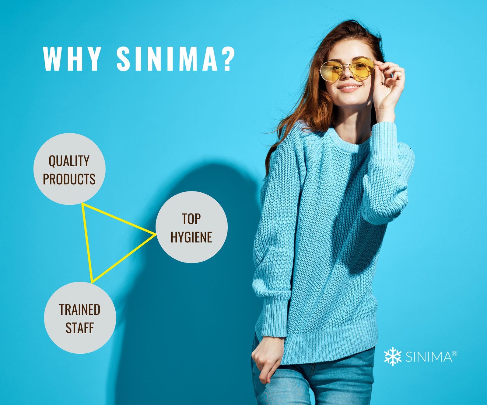 SINIMA Salon is the top salon in Kochi for your skin and hair services